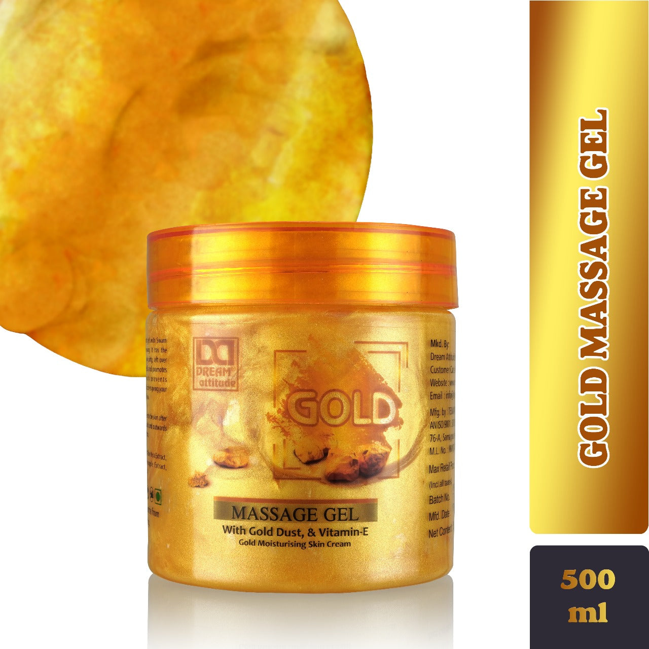DREAM attitude Gold Massage Gel - Image 5 - DREAM Attitude