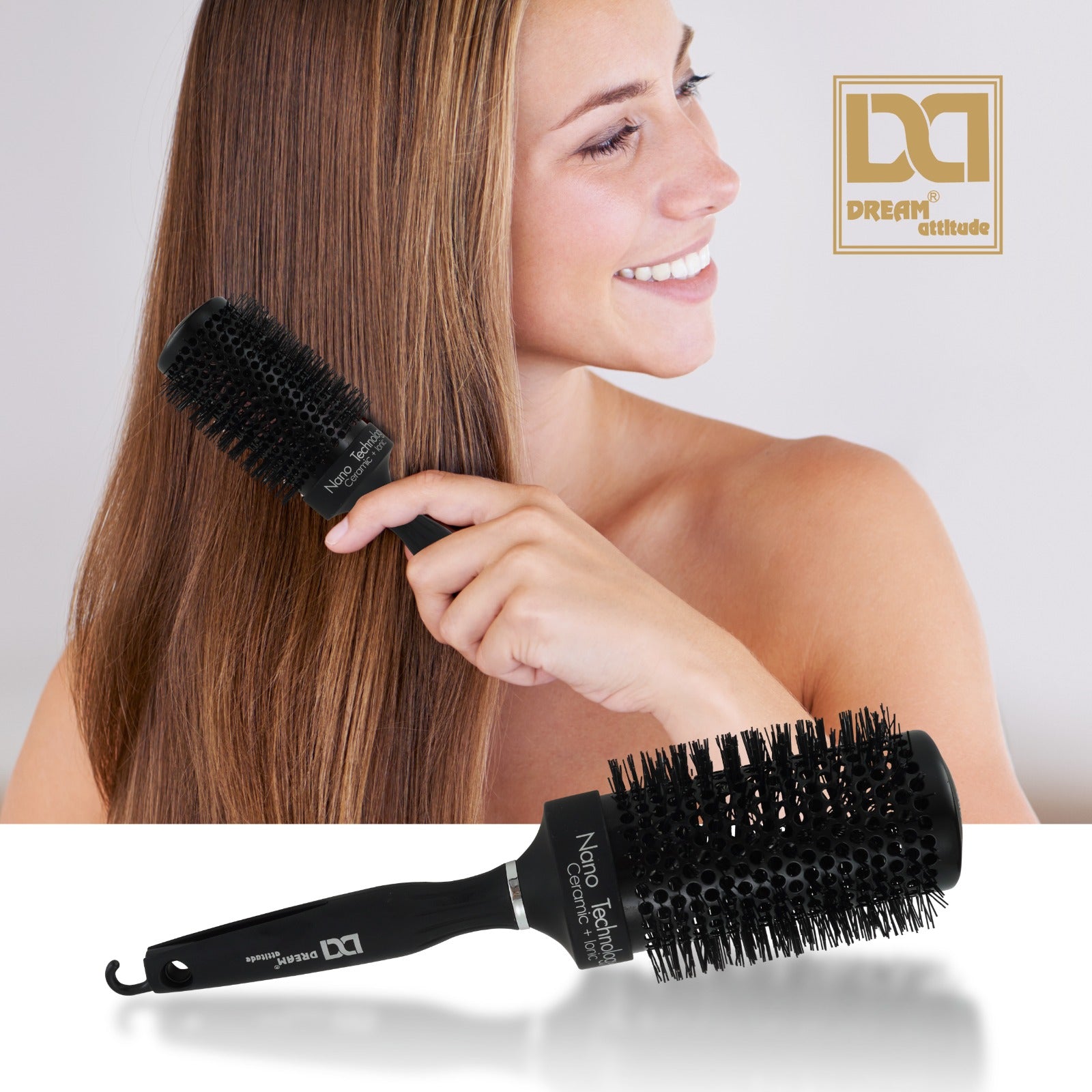 Elevate Your Hair Styling Game: Discover the DREAM Attitude Hot Brush 53MM - Image 2 - DREAM Attitude