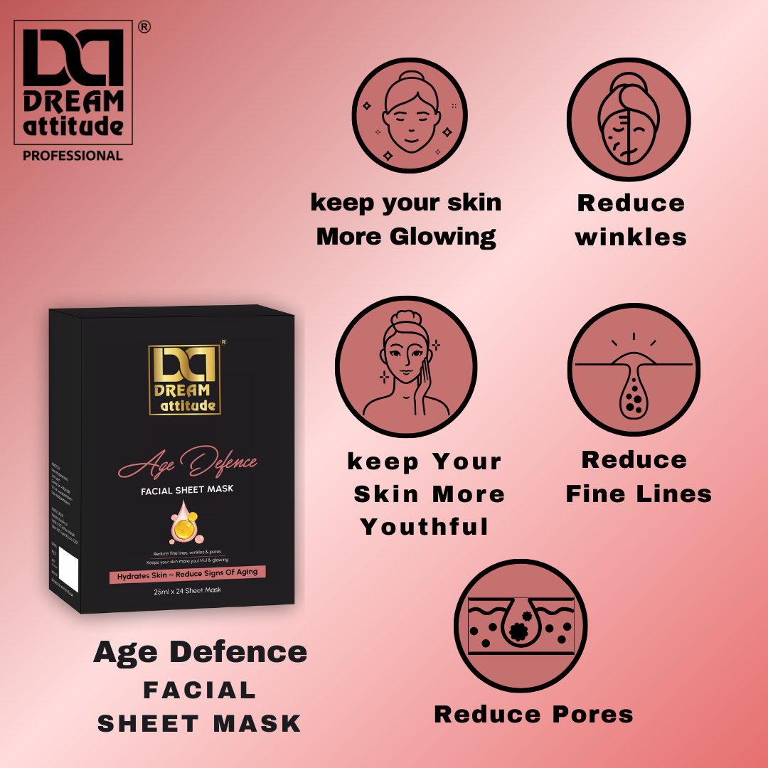 Age Defence Facial Sheet mask - Image 2 - DREAM Attitude