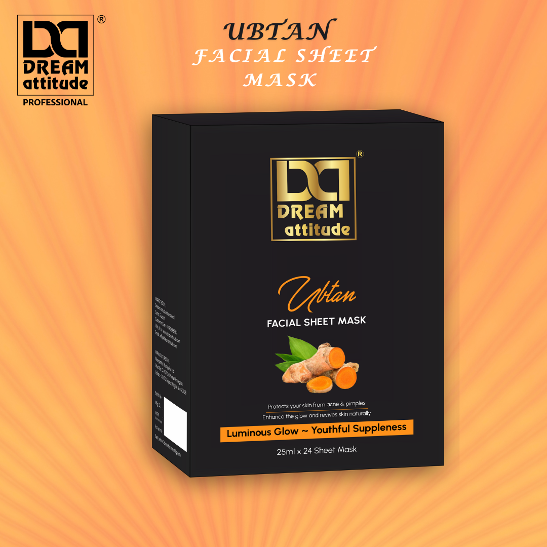 Ubtan facial sheet mask - Image 5 - DREAM Attitude