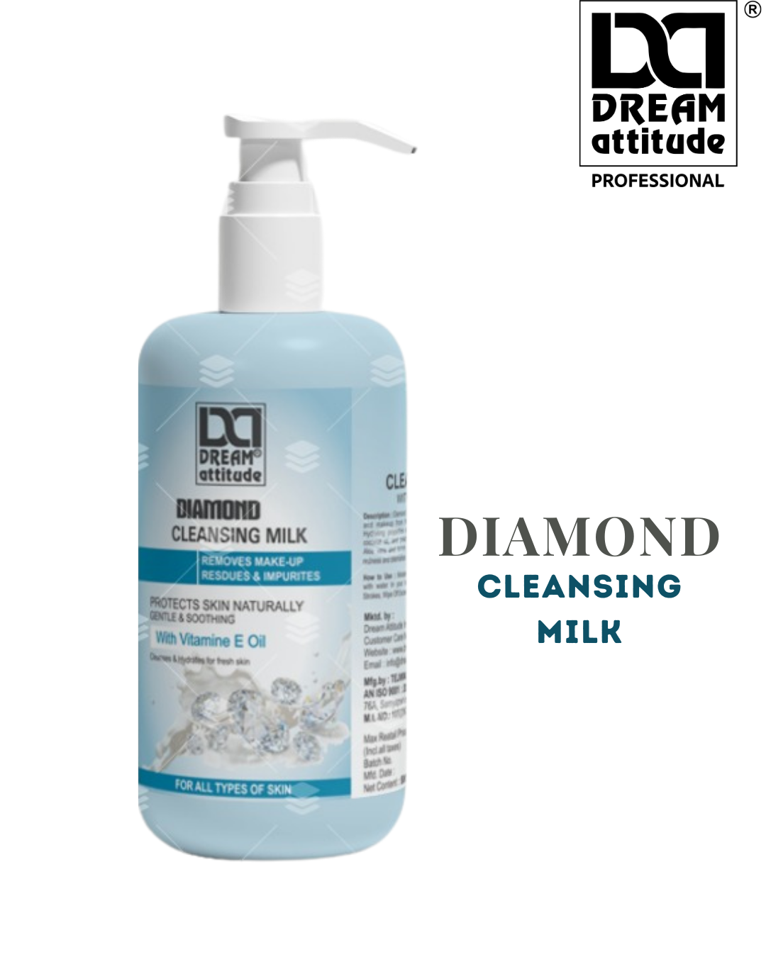 DIAMOND CLEANSING MILK [900ML] [500ML] - Image 7 - DREAM Attitude