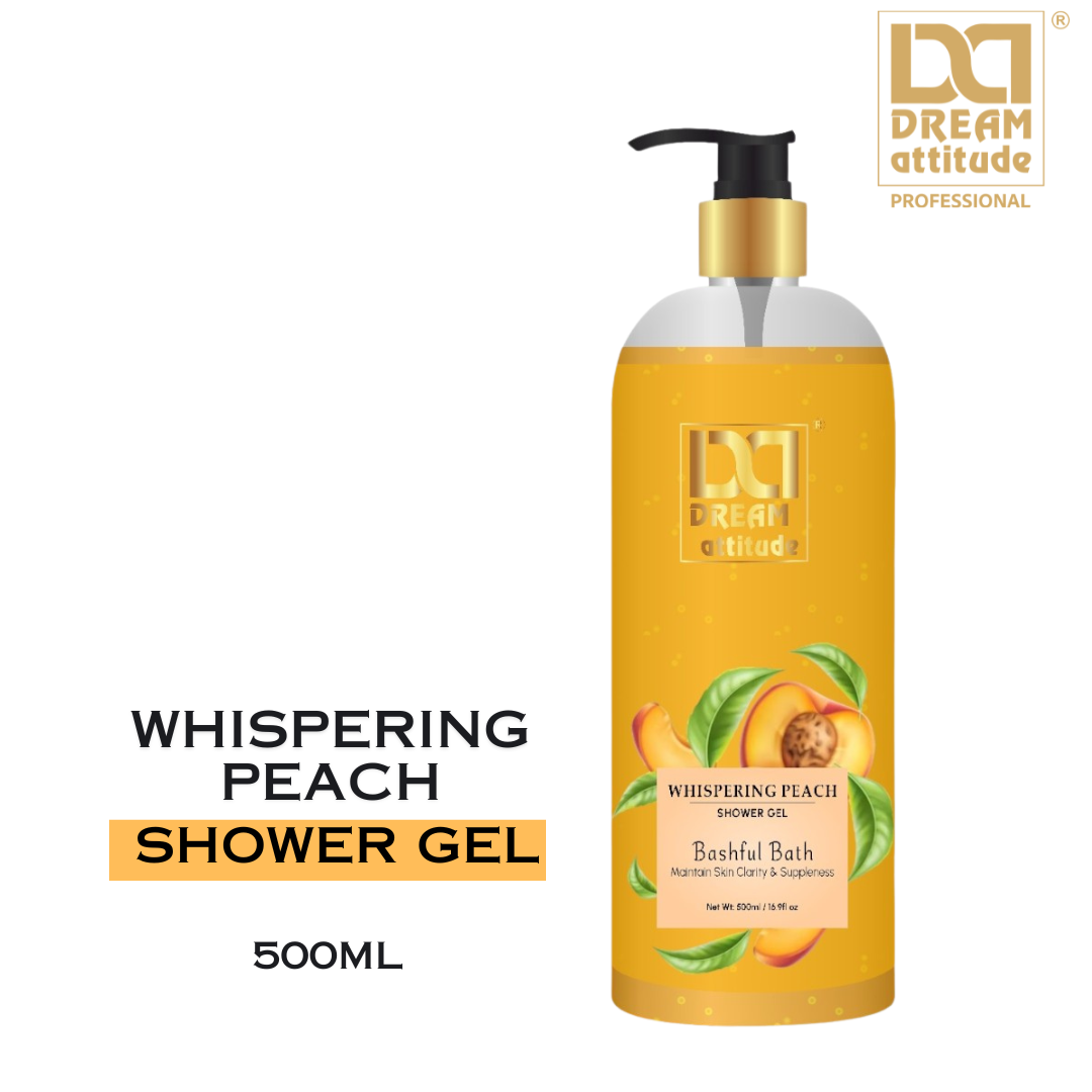 whispering peach shower gel [500ml]