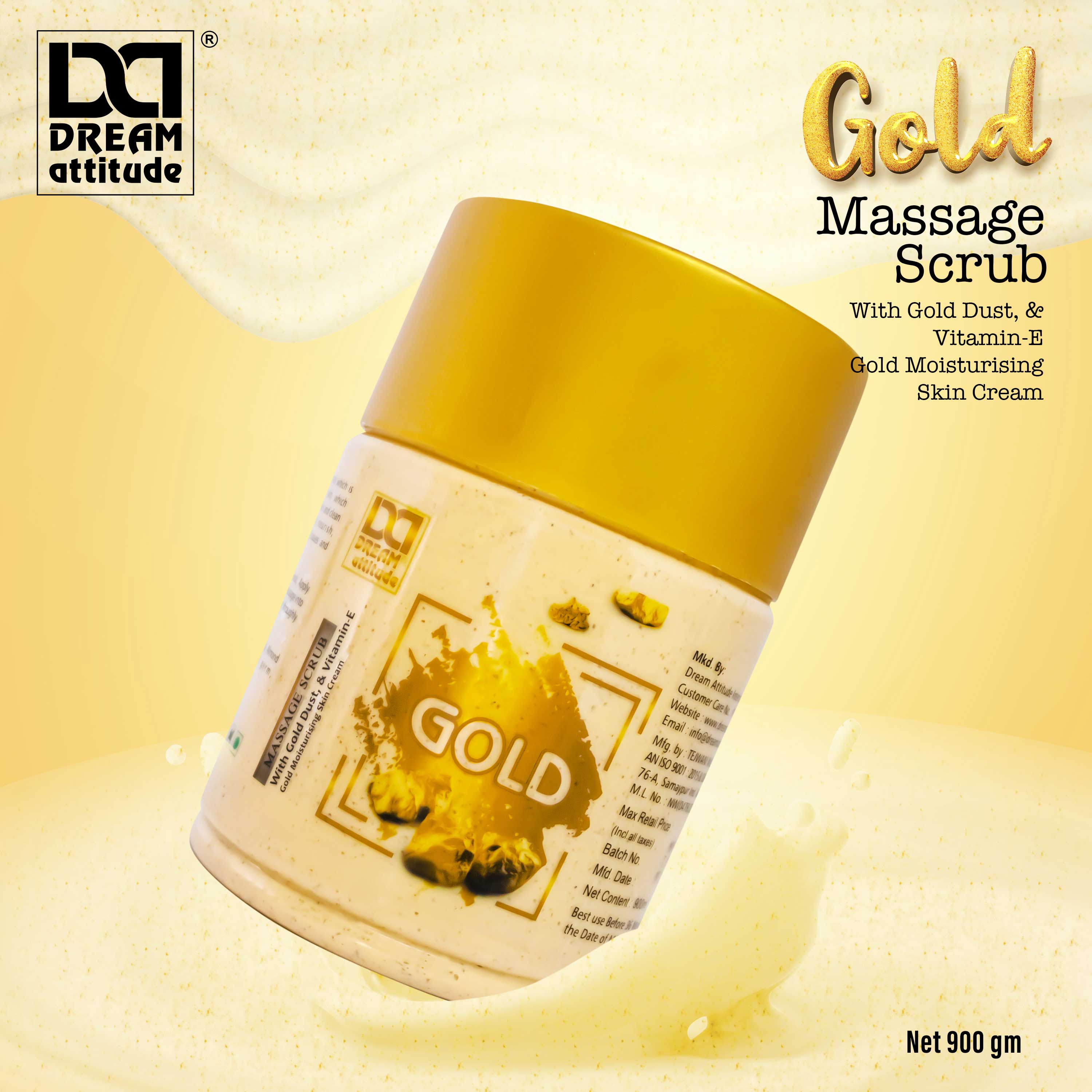 DREAM attitude Gold Massage Scrub - Image 2 - DREAM Attitude