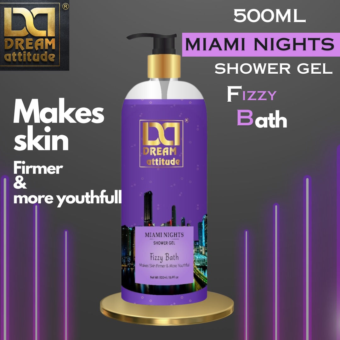 Miami Nights Shower Gel [500ml] - Image 4 - DREAM Attitude
