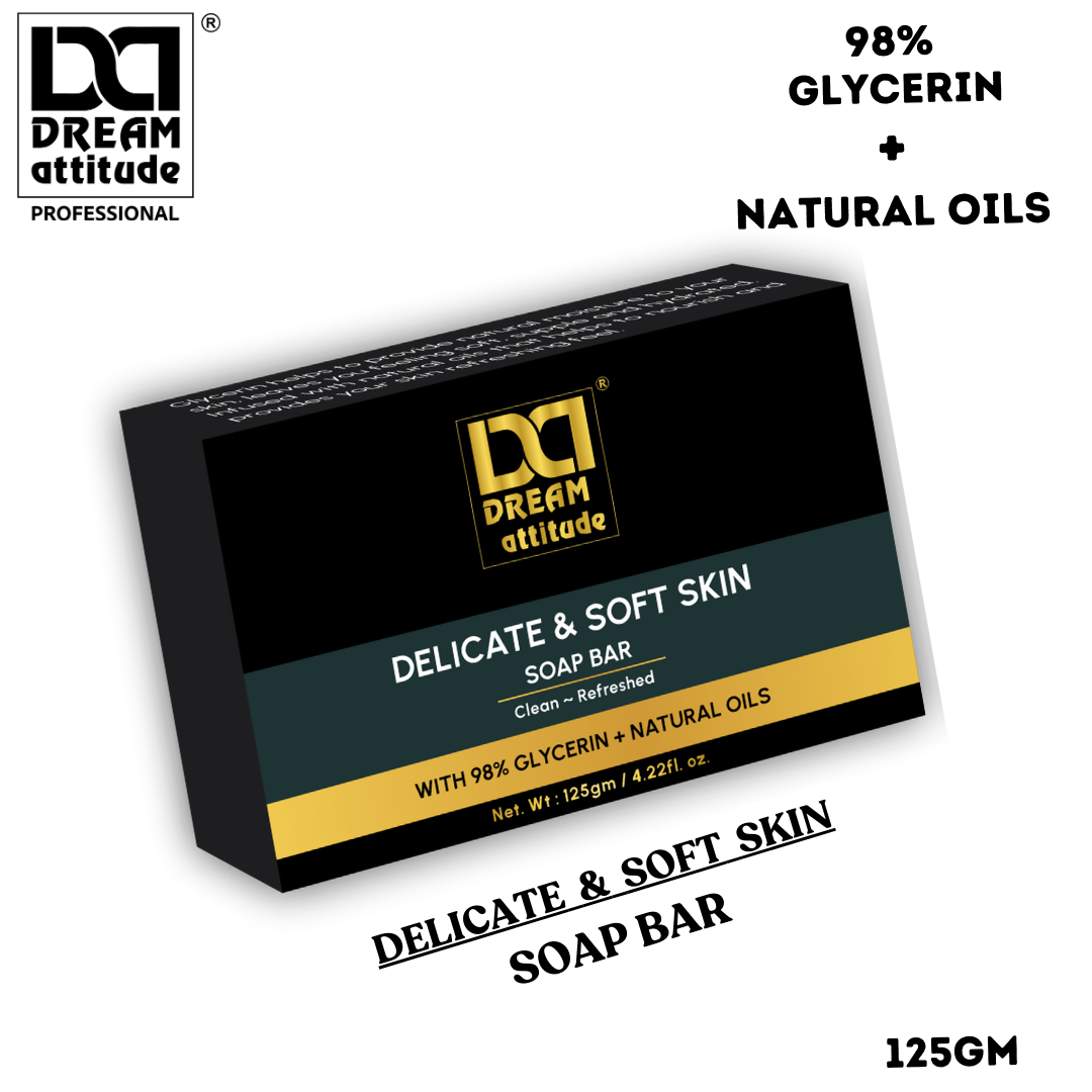 DELICATE AND SOFT SKIN SOAP BAR [125GM] - Image 13 - DREAM Attitude