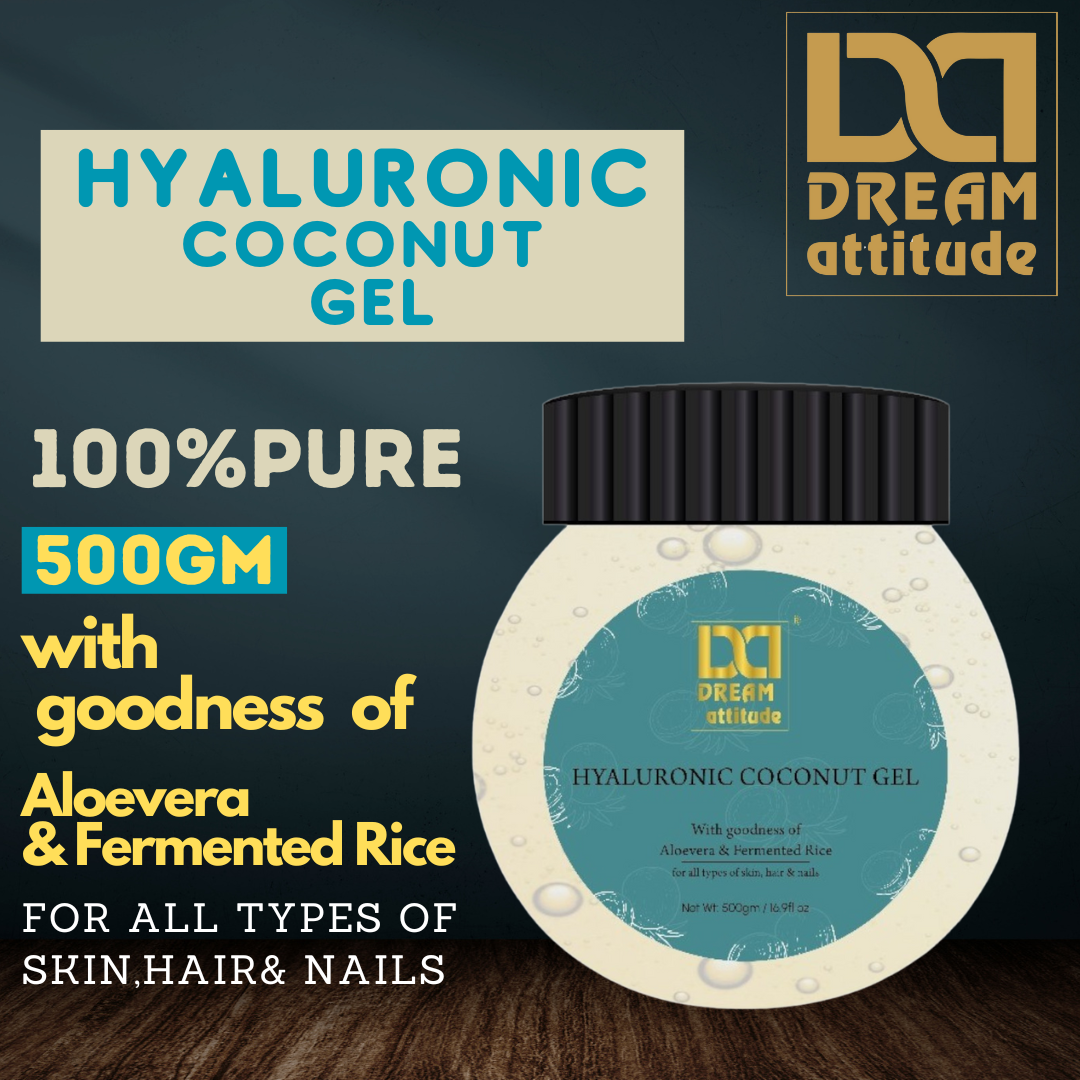 Hyaluronic Coconut Gel - Image 3 - DREAM Attitude