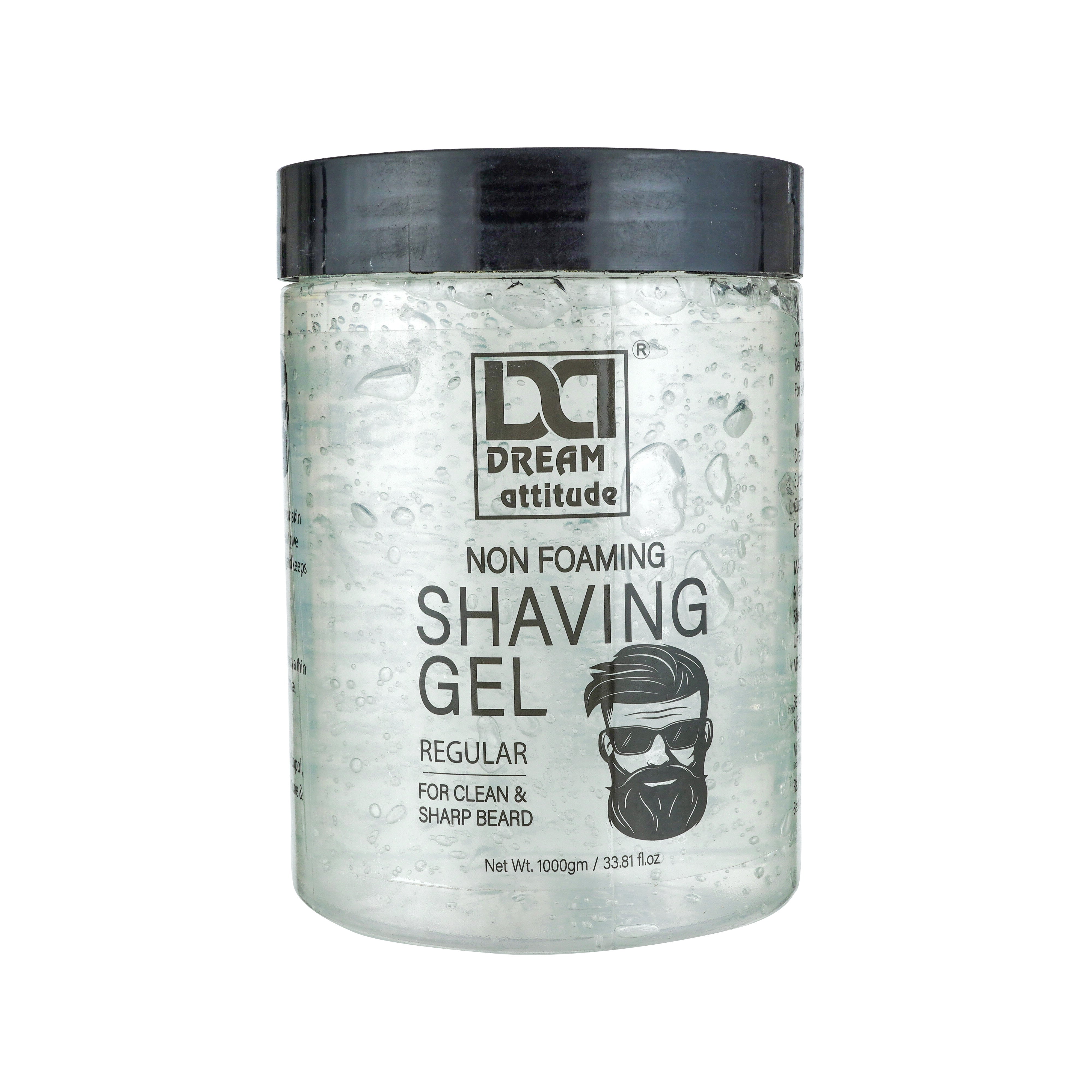 Non-Foaming Shaving Gel – Professional Transparent Gel for a Clean & Sharp Beard - Image 3 - DREAM Attitude