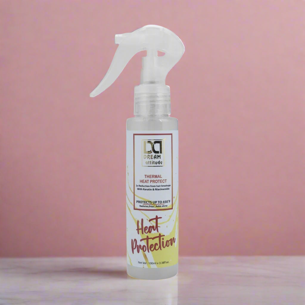 Thermal Heat Protect Spray | Protects Hair Up to 450°F | Reduces Frizz & Adds Shine - Image 11 - DREAM Attitude