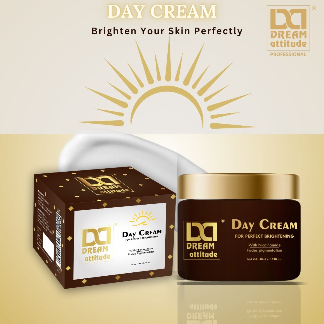 Day Cream for Glowing Skin | Hydrating Face Moisturizer with Niacinamide - Image 3 - DREAM Attitude