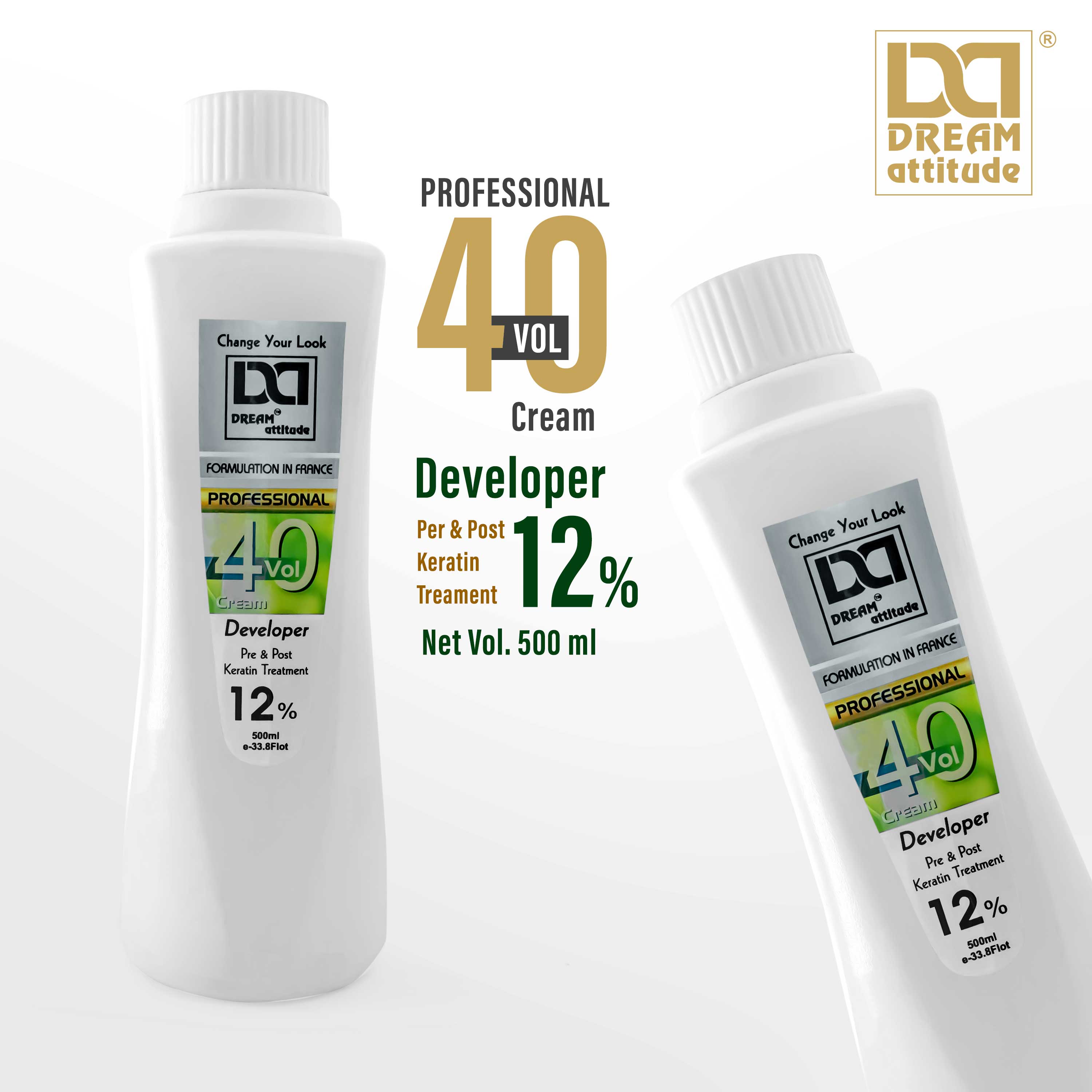 Dream Attitude Hair Developer 40 Vol - Ultimate Color Intensity for Fearless Hair Transformat      ions[1000ml] - Image 4 - DREAM Attitude