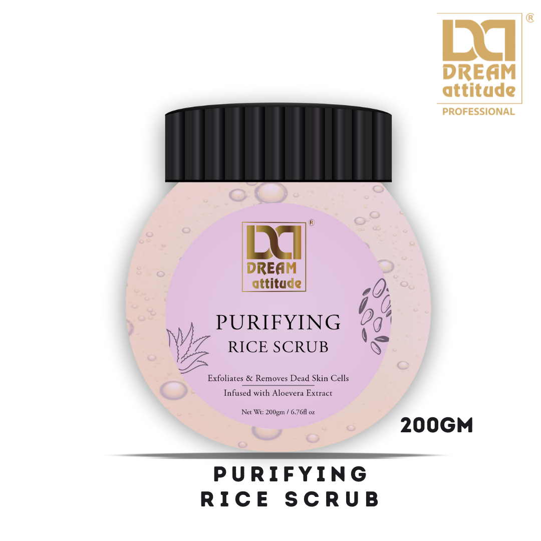 purifying Rice Scrub [200gm] - Image 3 - DREAM Attitude