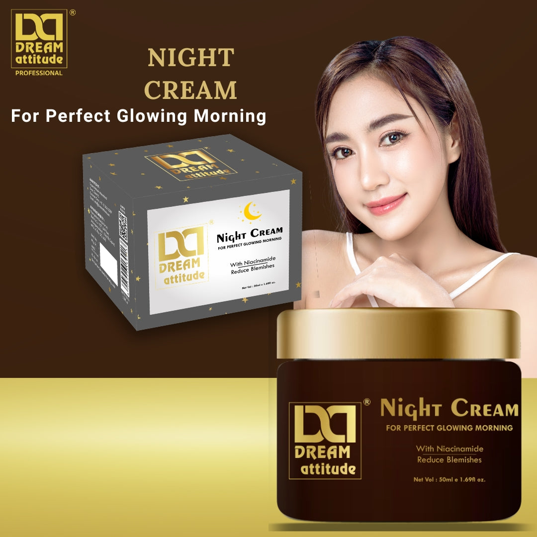 Night Cream - Glowing Skin & Dark Spot Reduction | 50gm - Image 2 - DREAM Attitude
