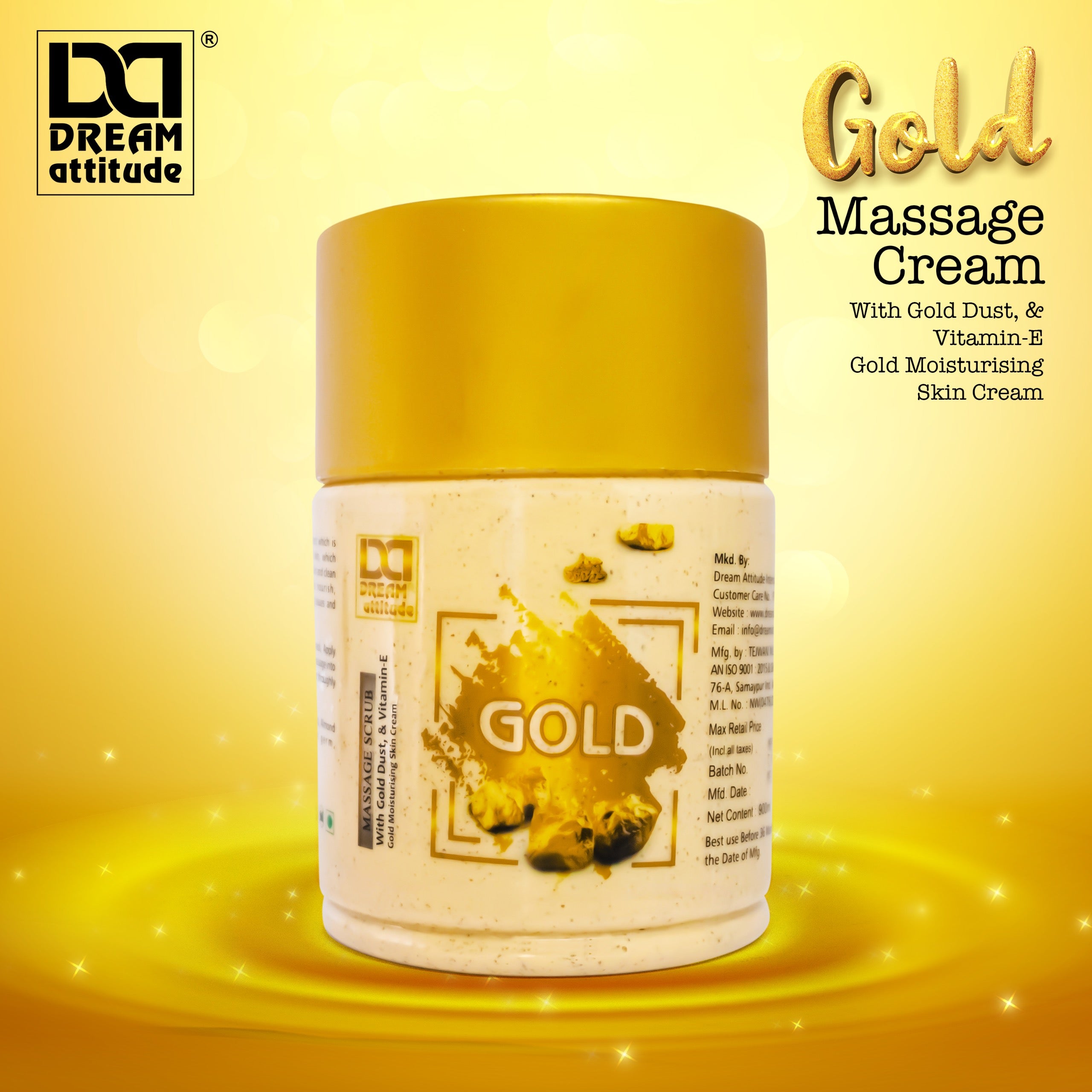 DREAM attitude Gold Massage Cream