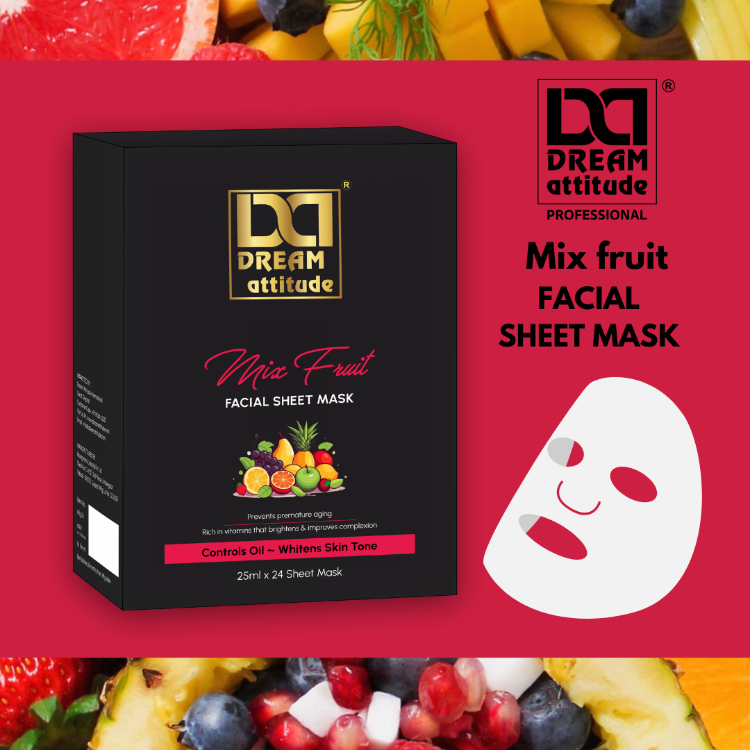 Mix Fruit Facial Sheet Mask - Image 5 - DREAM Attitude