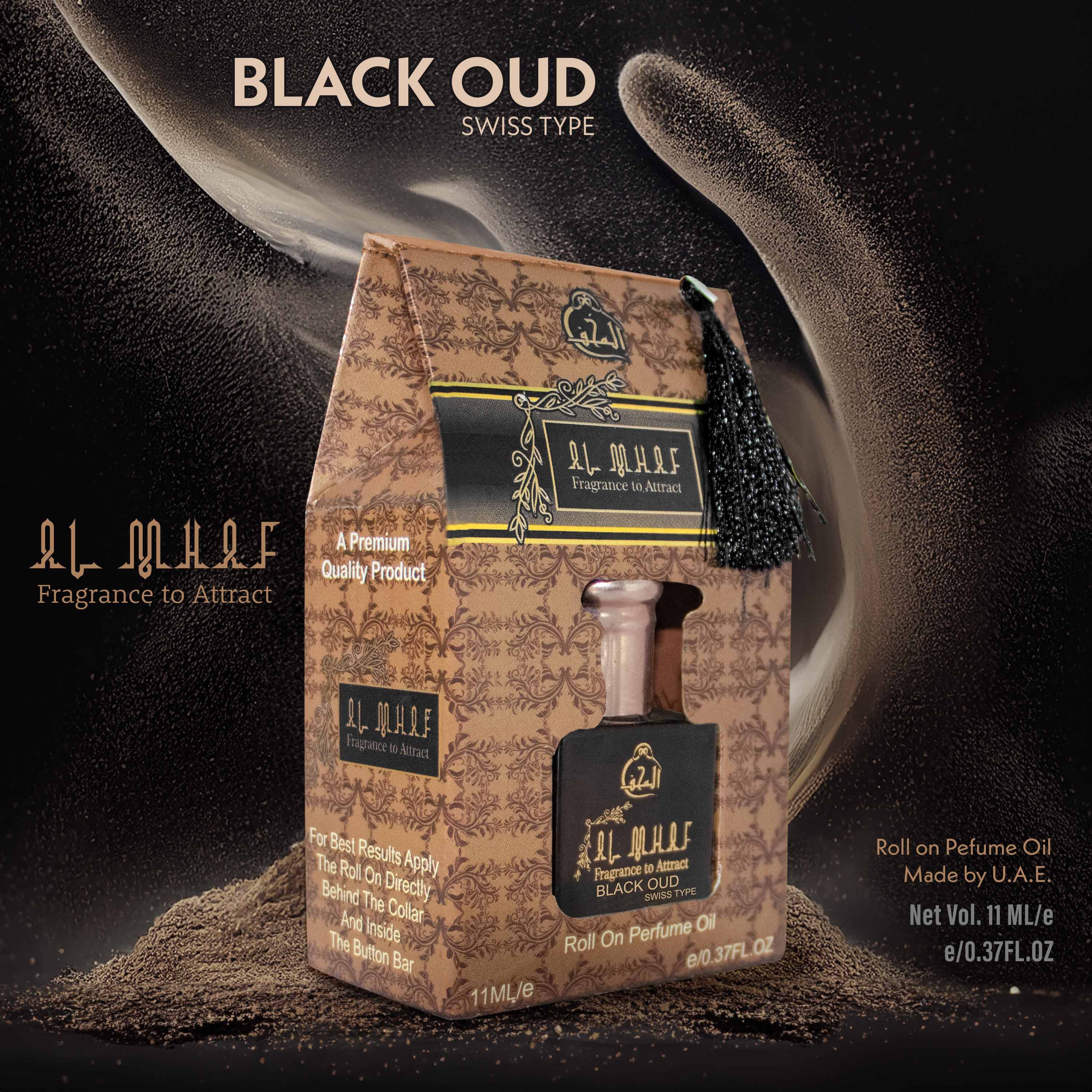 AL MHAF BLACK OUD[BLACK SERIES] Perfume oil by DREAM attitude - Image 3 - DREAM Attitude