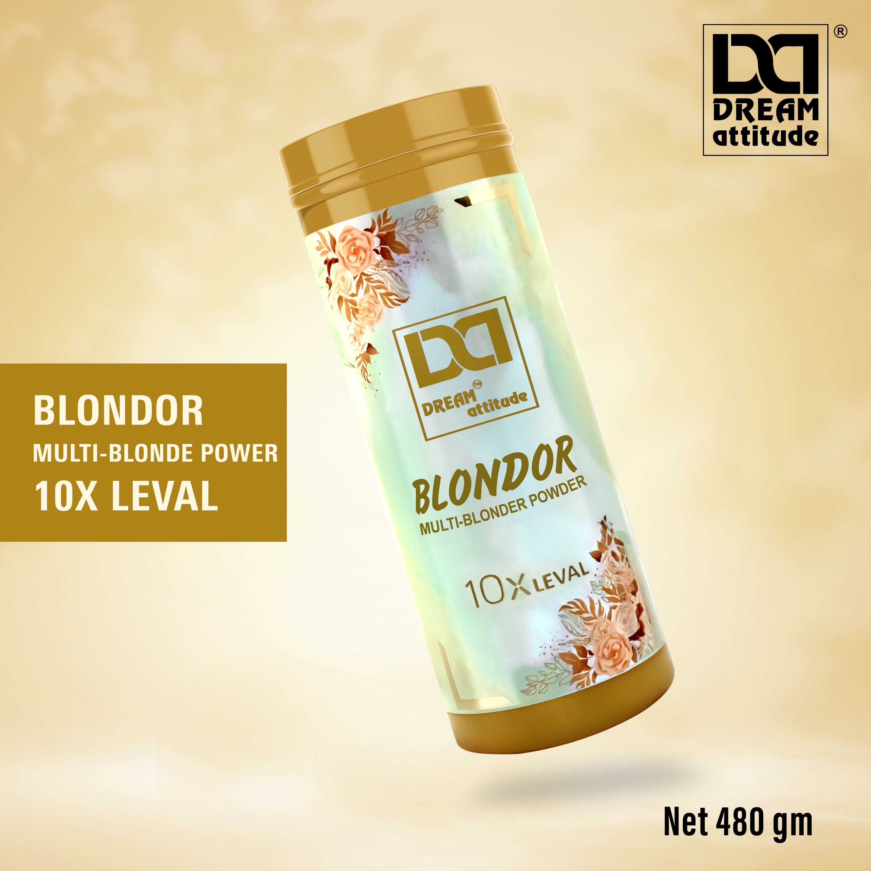 Dream Attitude Blondor Powder - Premium Formula for Flawless Blonde Transformations [480gm] - Image 3 - DREAM Attitude