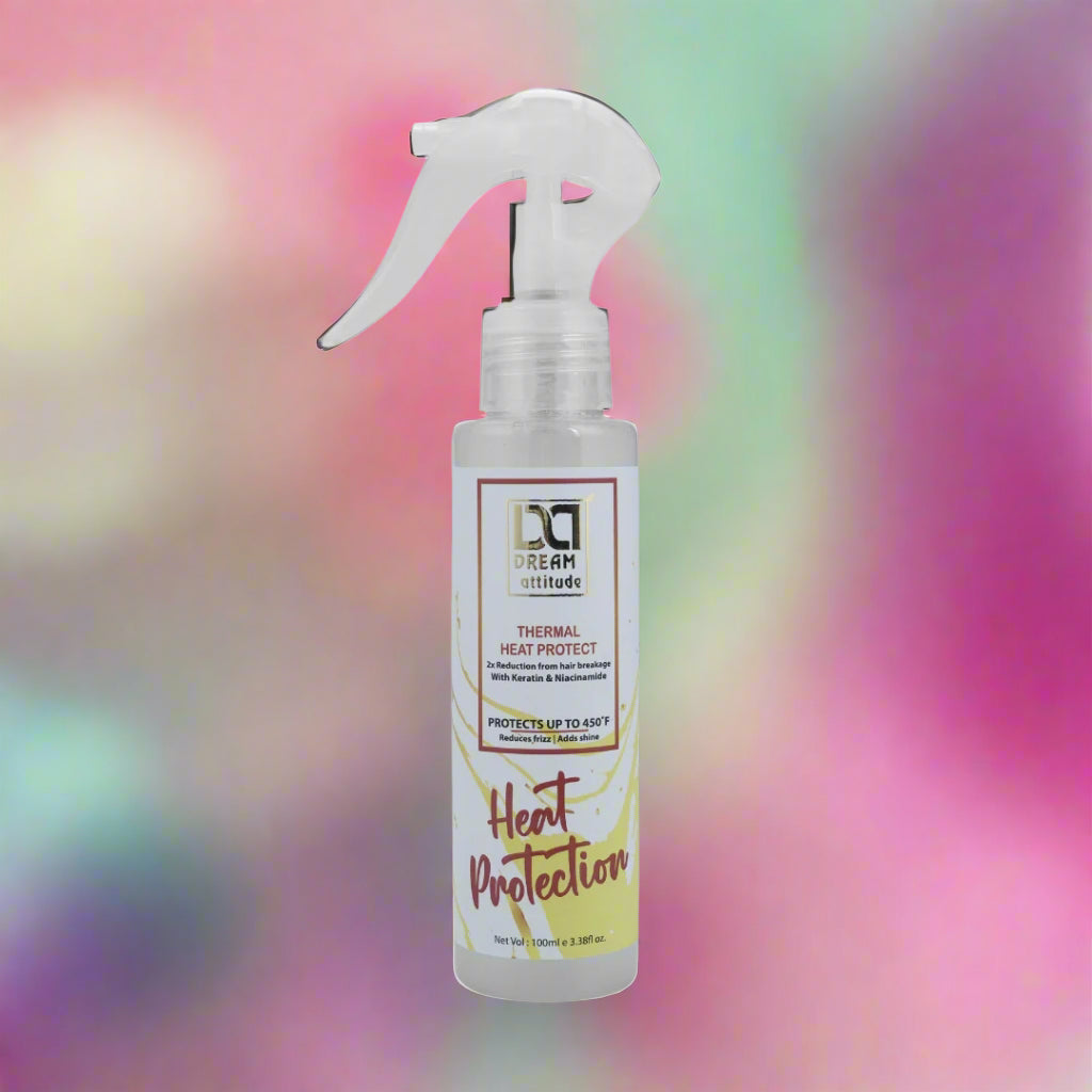 Thermal Heat Protect Spray | Protects Hair Up to 450°F | Reduces Frizz & Adds Shine - Image 8 - DREAM Attitude
