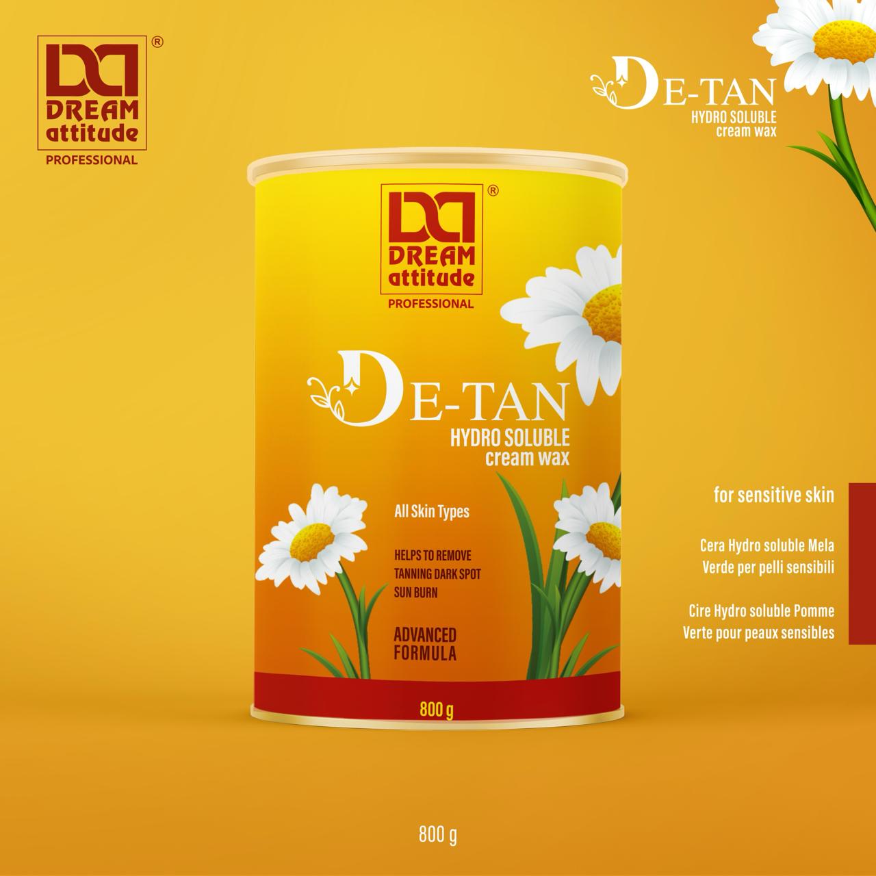 DE- TAN HYDROSOLUBLE WAX  [800gm]