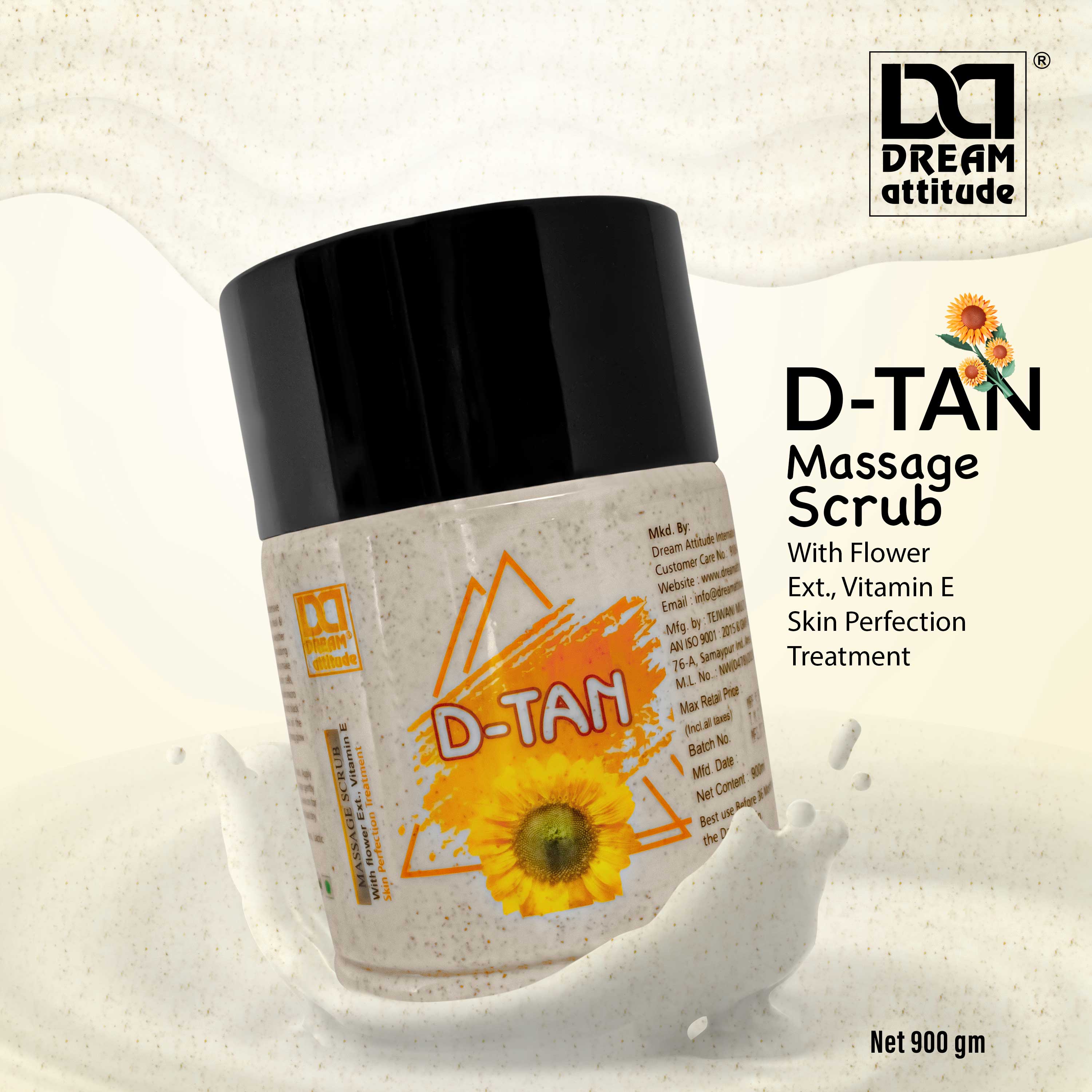 DREAM attitude De-Tan Massage Scrub - Image 2 - DREAM Attitude