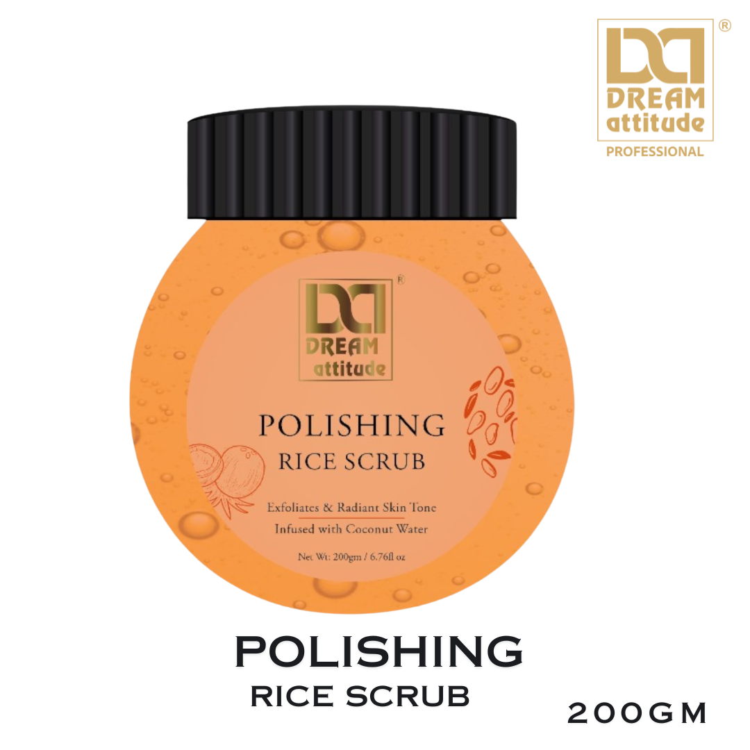 polishing rice scrub [200gm] - Image 5 - DREAM Attitude