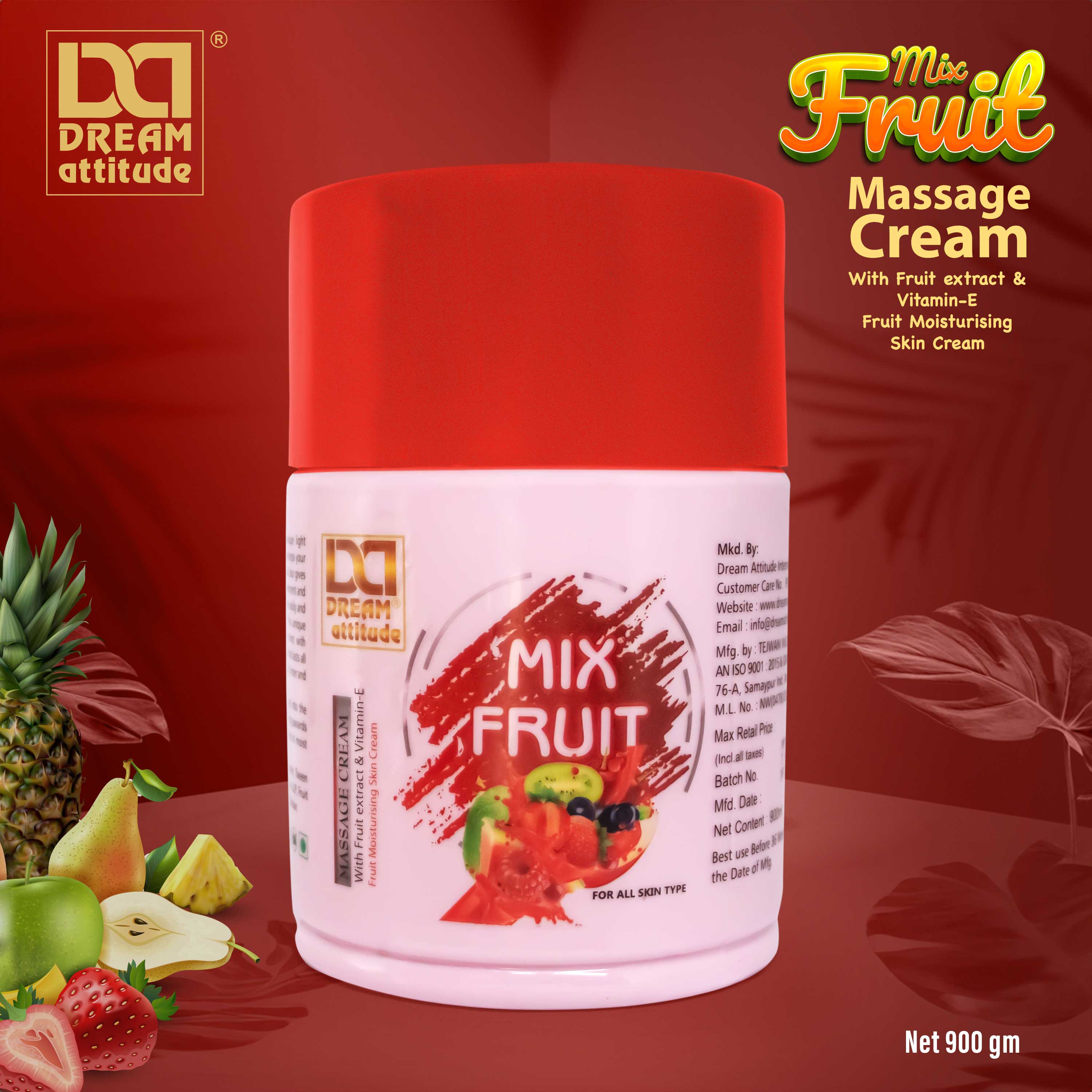 DREAM attitude Mix Fruit Massage Cream - Image 2 - DREAM Attitude