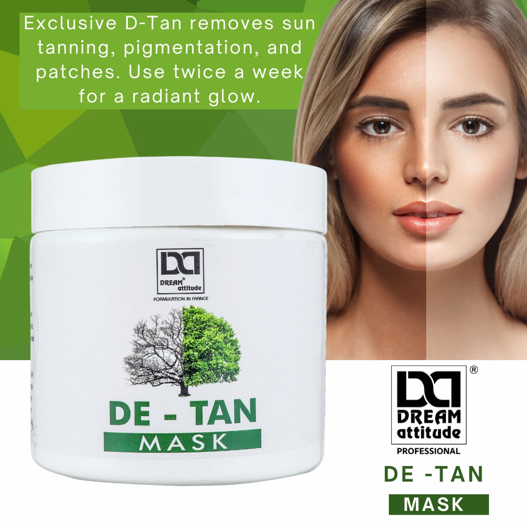 De-Tan Mask | Removes Tan & Pigmentation | Brightening & Hydrating Face Mask - Image 9 - DREAM Attitude