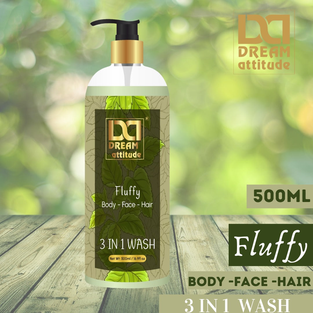 Fluffy Body Wash [500ml] - Image 4 - DREAM Attitude