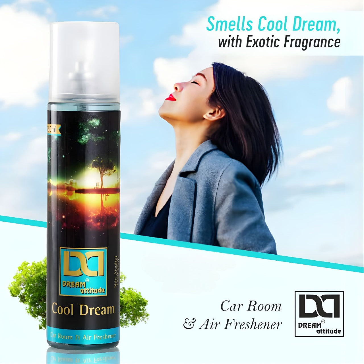DREAM attitude Cool Dream Air Freshener: Revitalize Your Space with Everyday Coolness