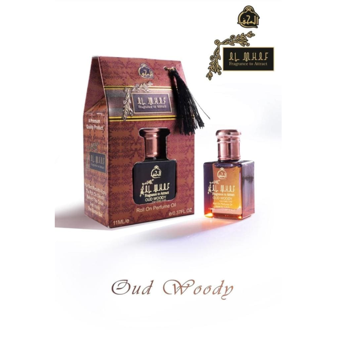 AL MHAF OUD WOODY[BLACK SERIES] Perfume oil by DREAM attiude