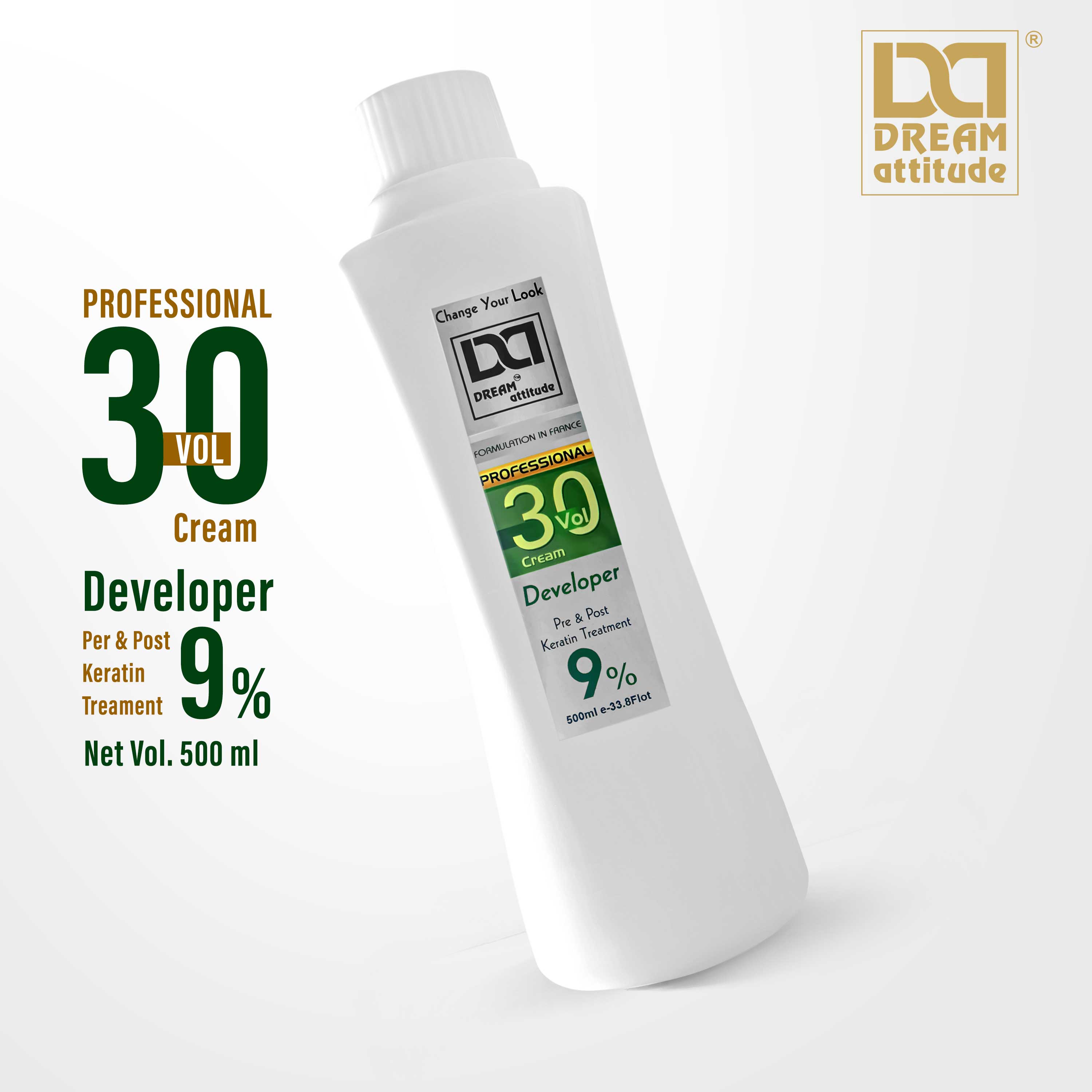 Dream Attitude Hair Developer 30 Vol - Intense and Vibrant Hair Color Results - Image 4 - DREAM Attitude