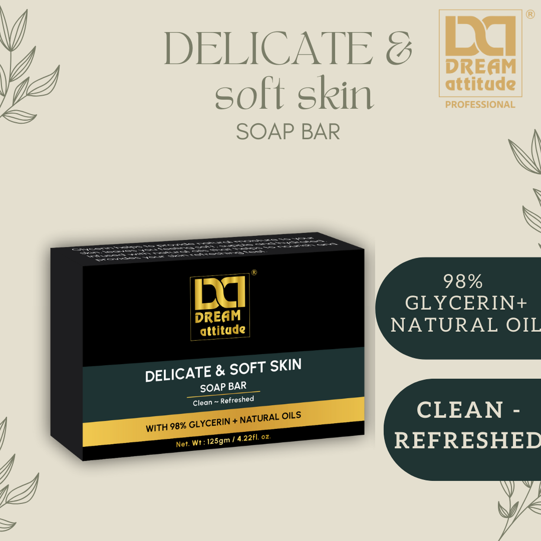 DELICATE AND SOFT SKIN SOAP BAR [125GM] - Image 10 - DREAM Attitude