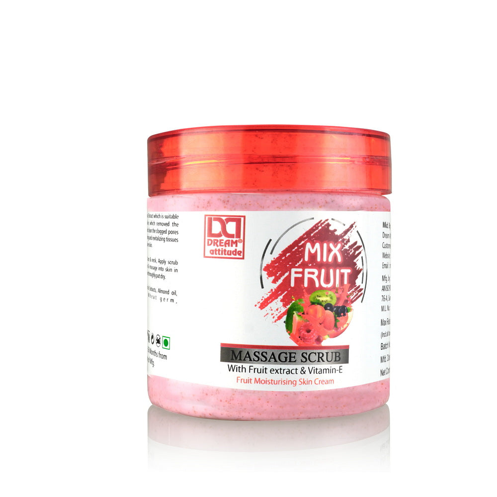 DREAM attitude Mix Fruit Massage Scrub: Fruity Skincare for a Radiant Complexion - Image 6 - DREAM Attitude