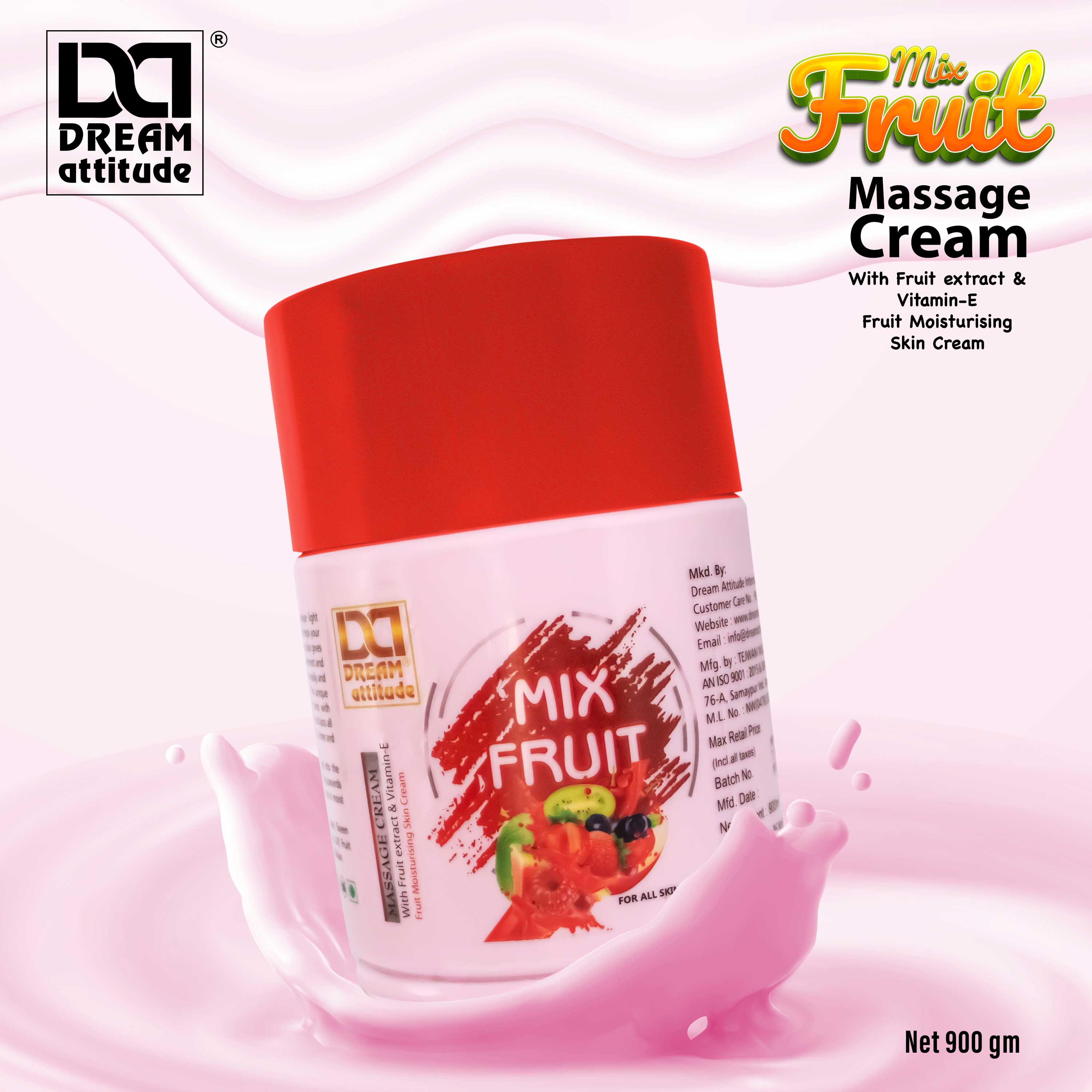 DREAM attitude Mix Fruit Massage Cream - Image 3 - DREAM Attitude