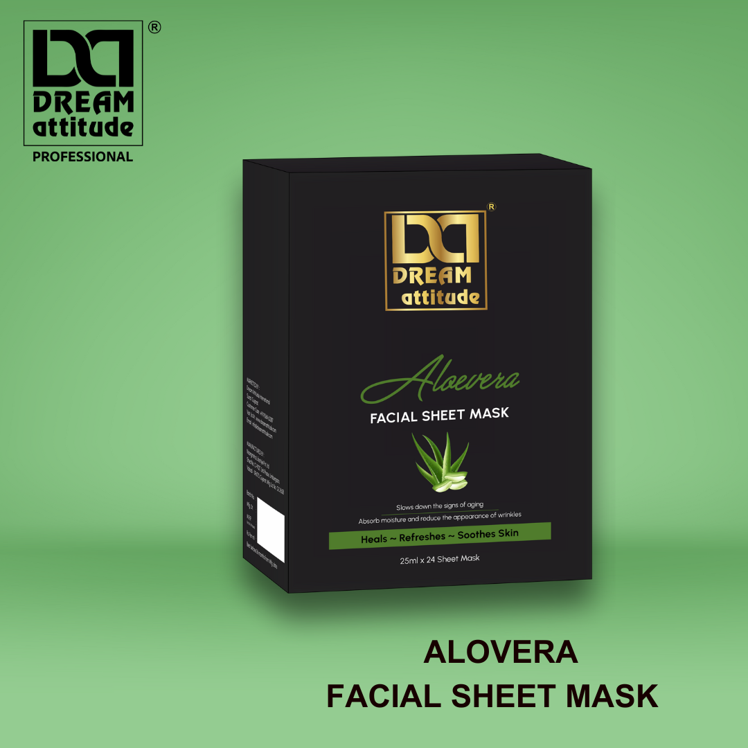 Aloevera Facial Sheet Mask - Image 5 - DREAM Attitude