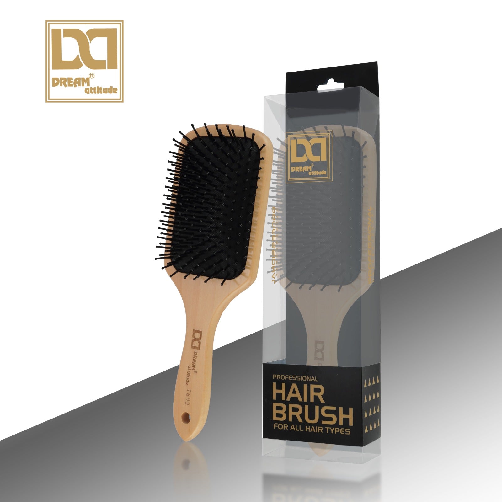 Dream Attitude Wooden Paddle Brush: A Fusion of Elegance and Versatility - Image 3 - DREAM Attitude
