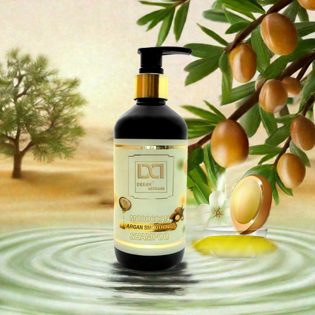 Moroccan Argan Shampoo | for Dry Scalp| and Hair Loss | - Image 3 - DREAM Attitude