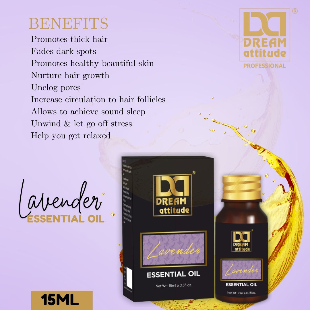 Lavender Essential Oil [15ml] - Image 6 - DREAM Attitude