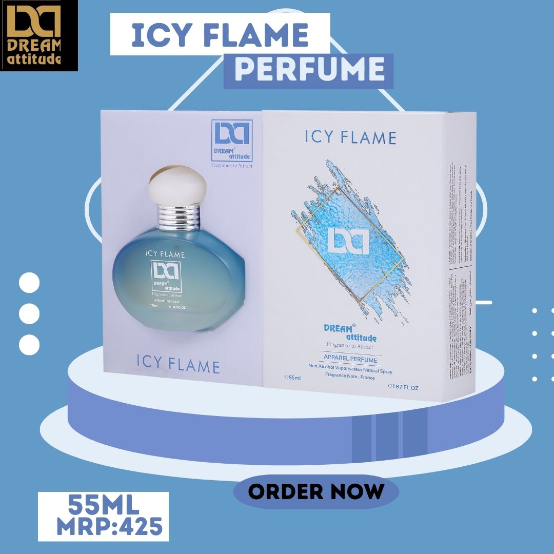 DREAM attitude Icy Flame Perfume: Bold Fusion of Cool and Fiery Sophistication - Image 3 - DREAM Attitude