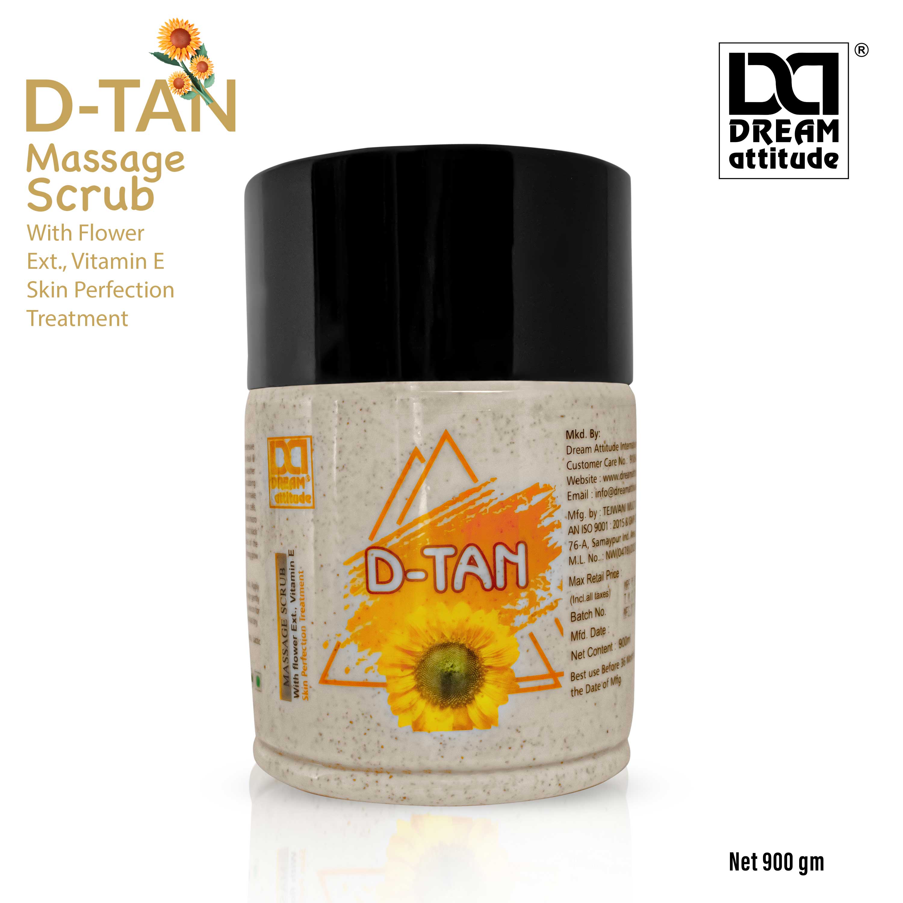 DREAM attitude De-Tan Massage Scrub