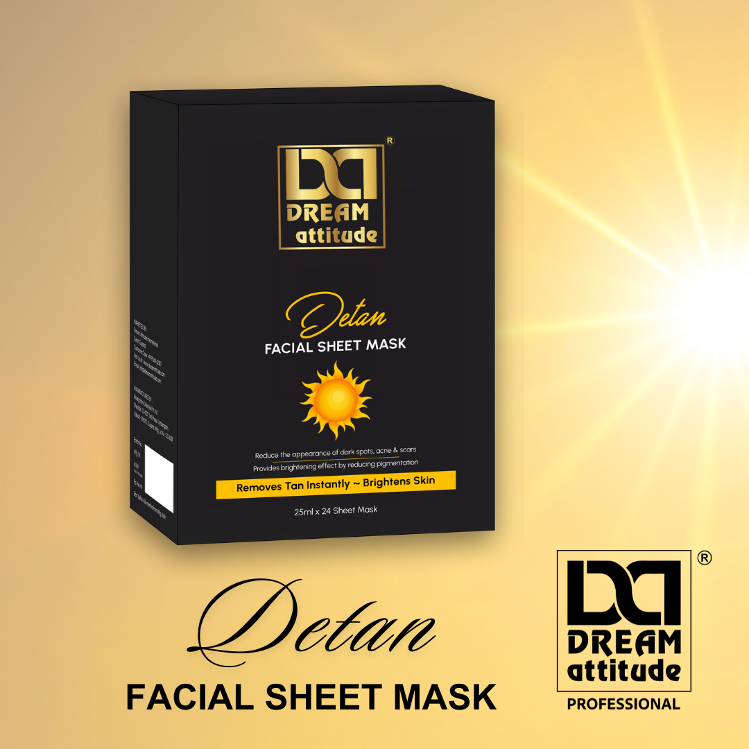 De-Tan Sheet Mask for Bright & Even Skin | Dream Attitude - Image 5 - DREAM Attitude