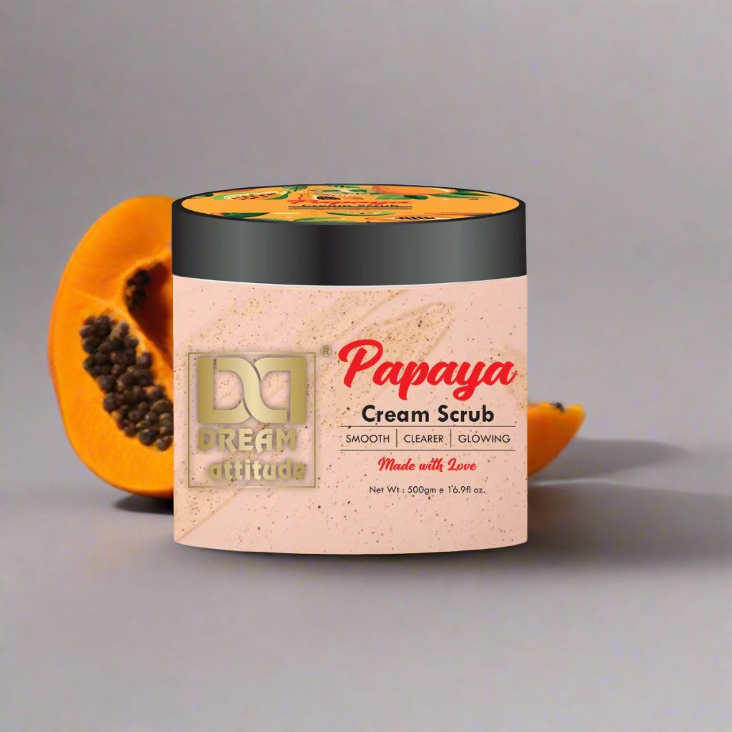 Papaya Cream Scrub – Natural Exfoliating Scrub for Smooth, Radiant Skin