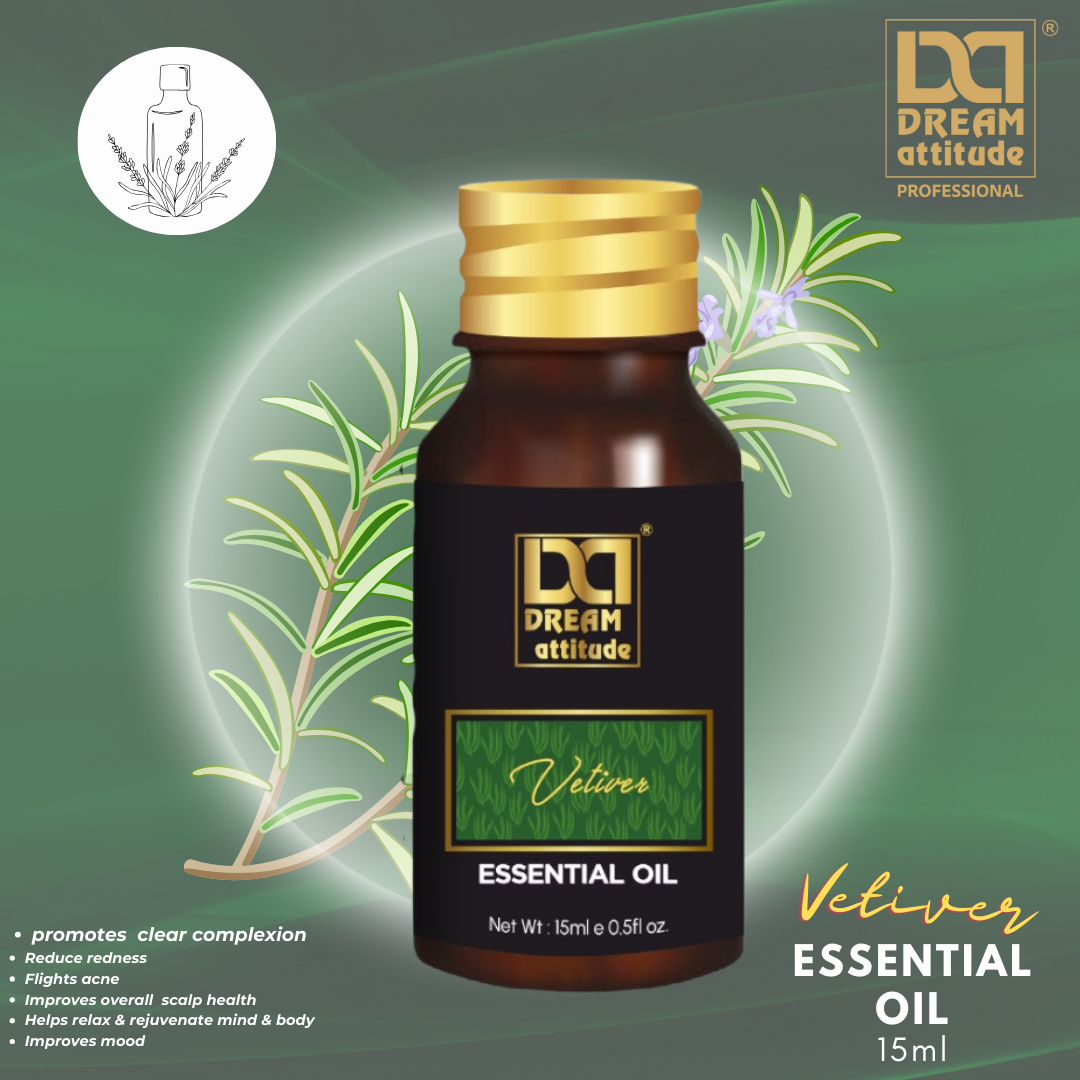 Vetiver Essential Oil [15ML] - Image 6 - DREAM Attitude
