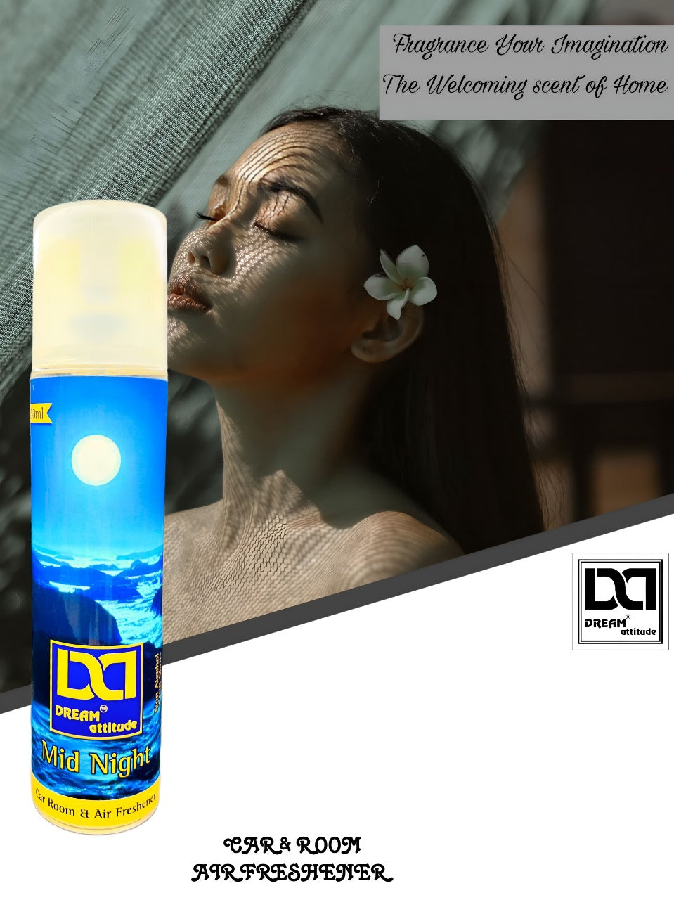 DREAM attitude Midnight Air Freshener: Mysterious Sophistication for Everyday Tranquility