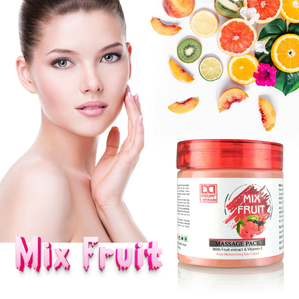 DREAM attitude Mix Fruit Massage Pack: Fruity Skincare for a Luxurious Spa-Like Experience - Image 4 - DREAM Attitude