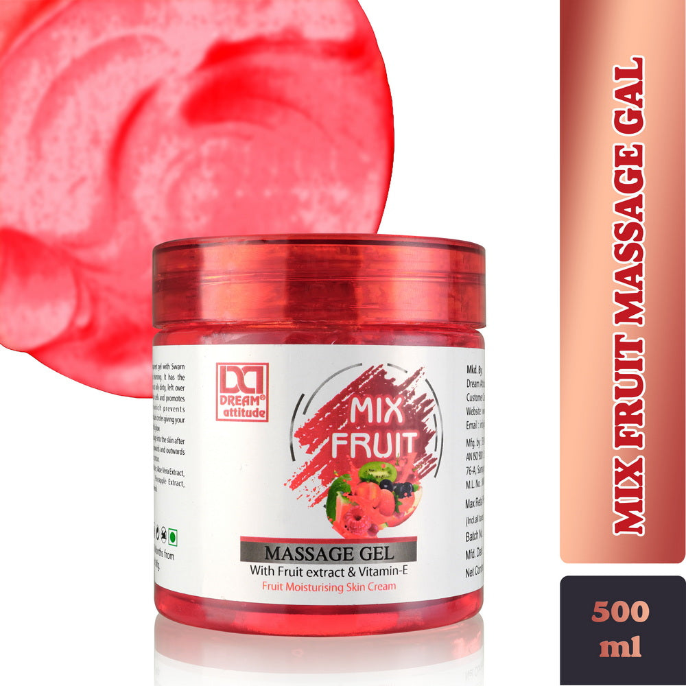 DREAM attitude Mix Fruit Massage Gel: Fruity Skincare for a Spa-Like Experience - Image 6 - DREAM Attitude
