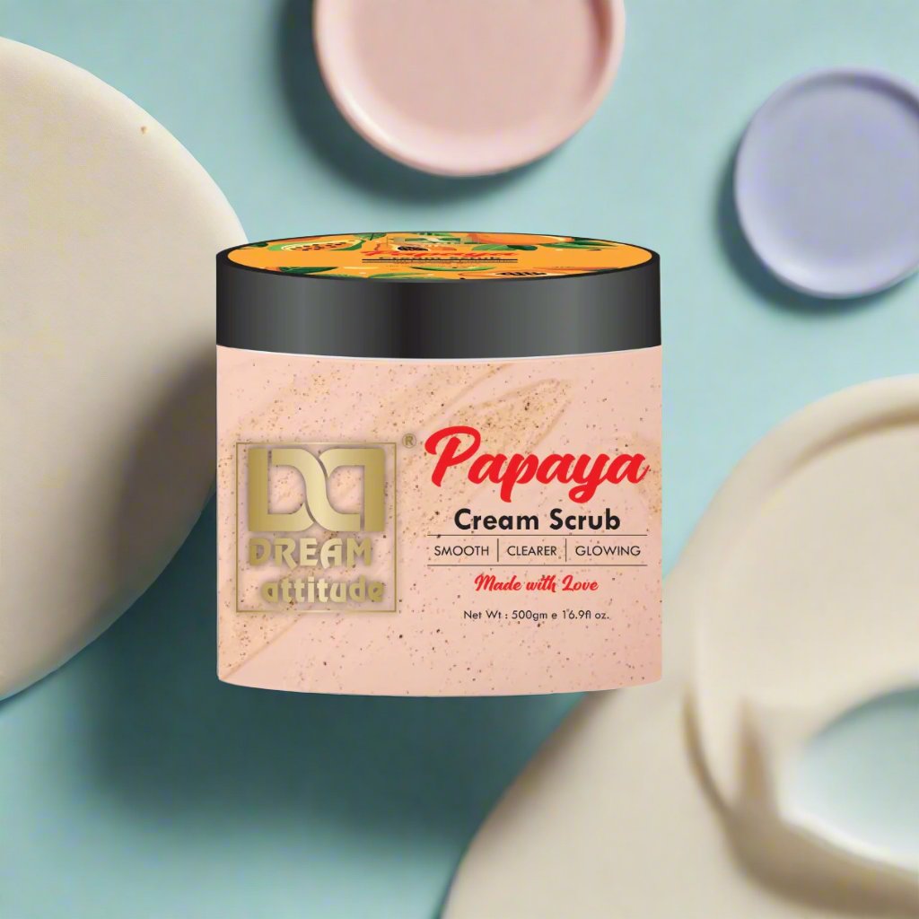 Papaya Cream Scrub – Natural Exfoliating Scrub for Smooth, Radiant Skin - Image 9 - DREAM Attitude
