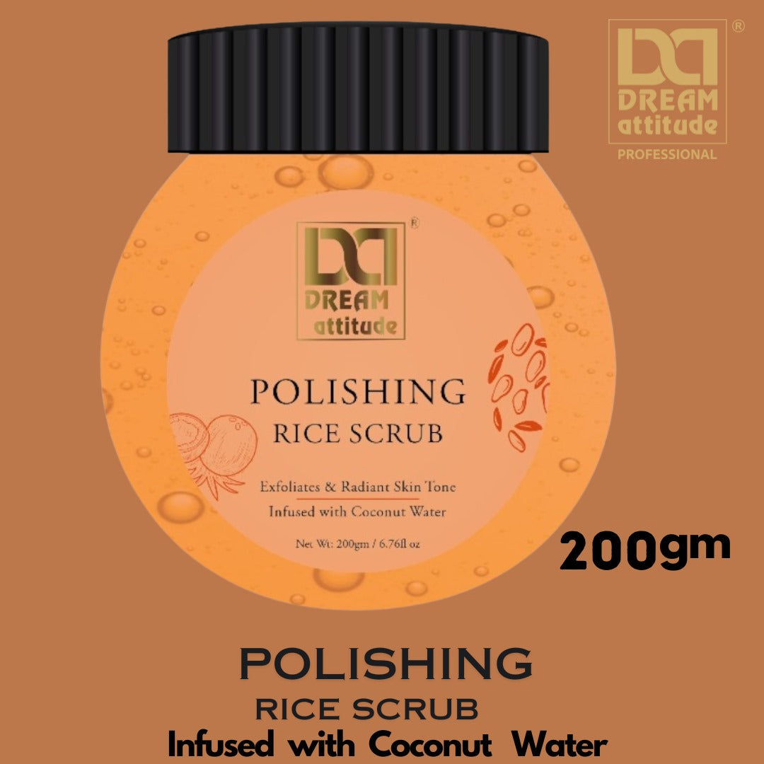 polishing rice scrub [200gm] - Image 4 - DREAM Attitude