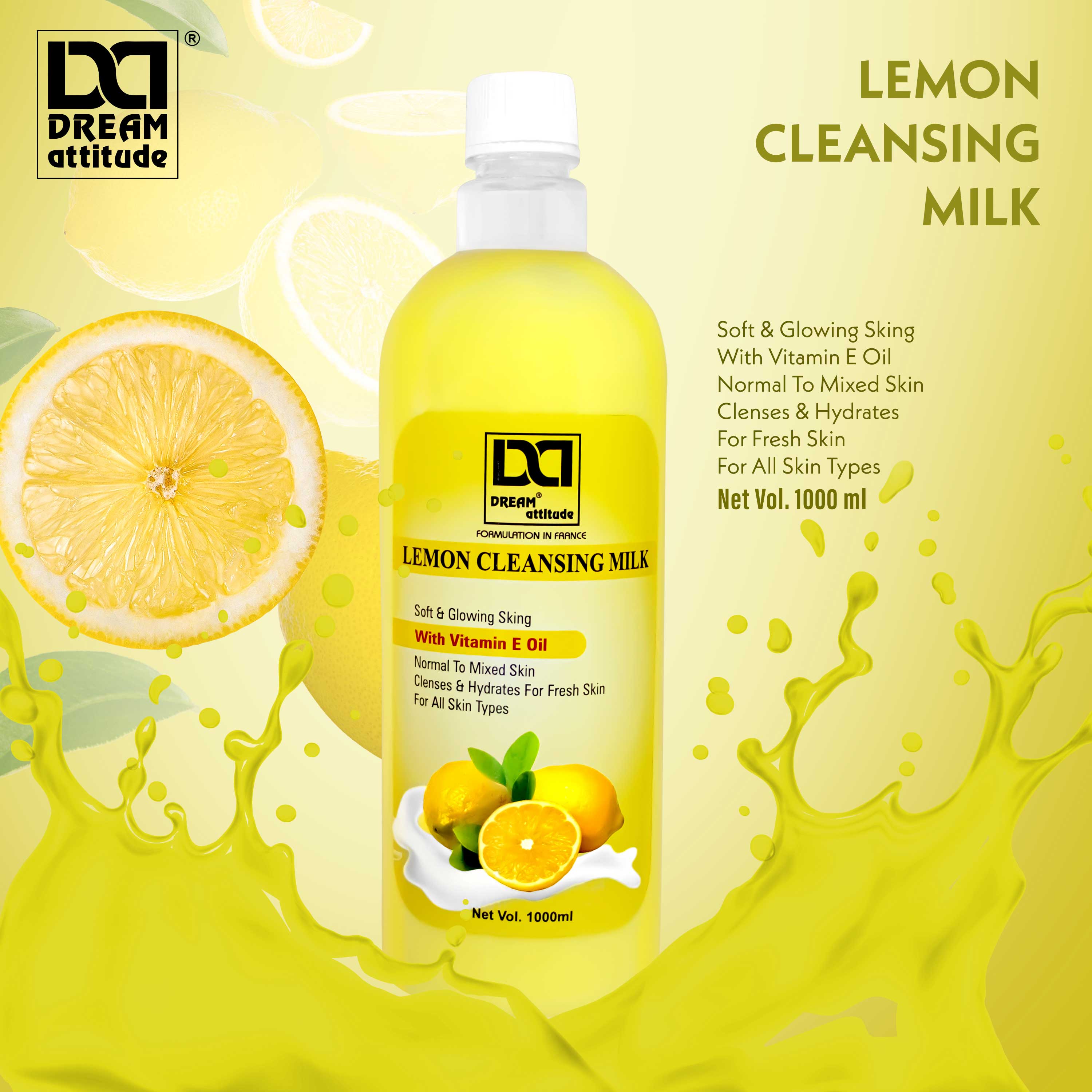 Lemon Cleansing Milk [900ML]  [500ML] - Image 10 - DREAM Attitude