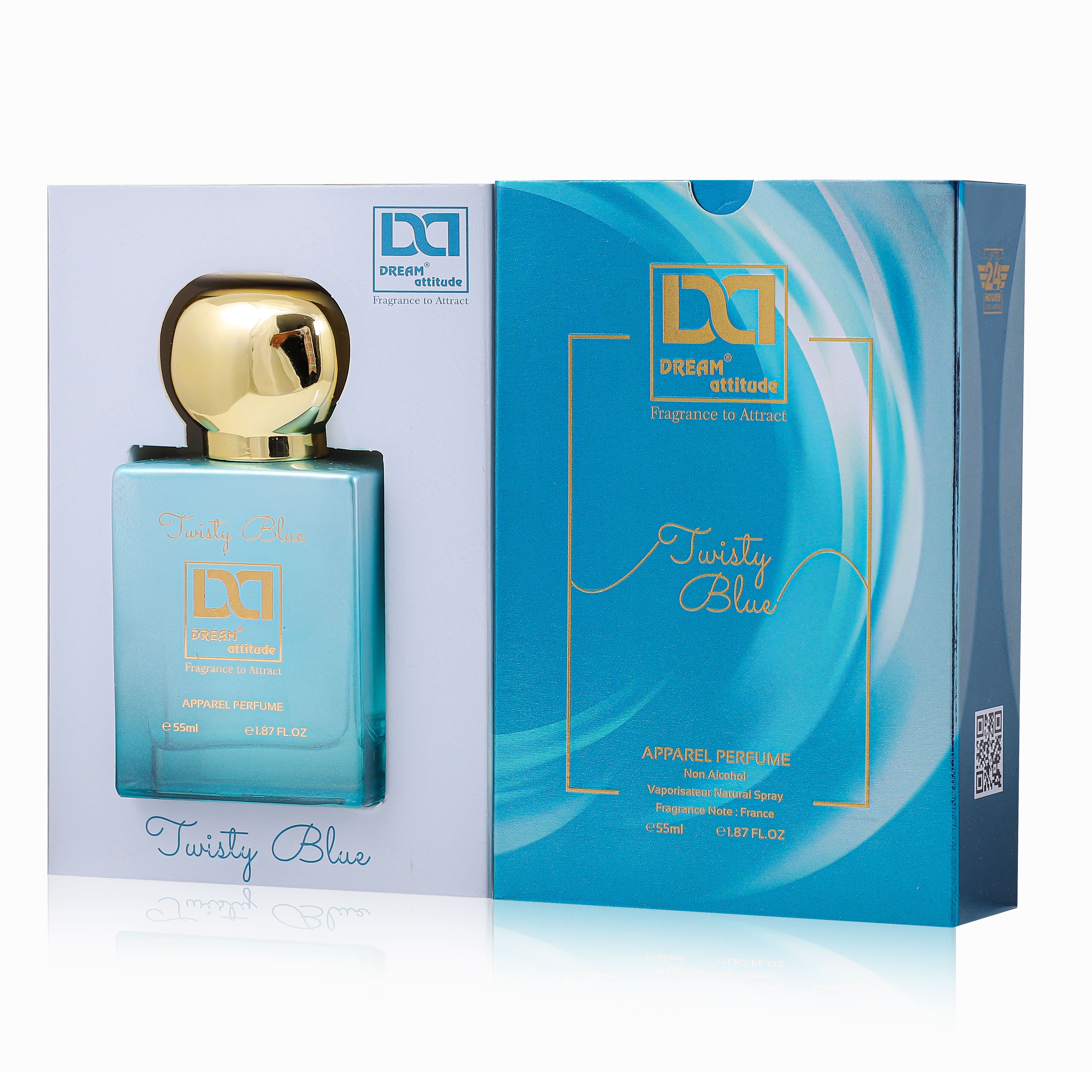 DREAM attitude Twisty Blue Perfume: Fresh Fragrance for Oceanic Vitality - Image 2 - DREAM Attitude