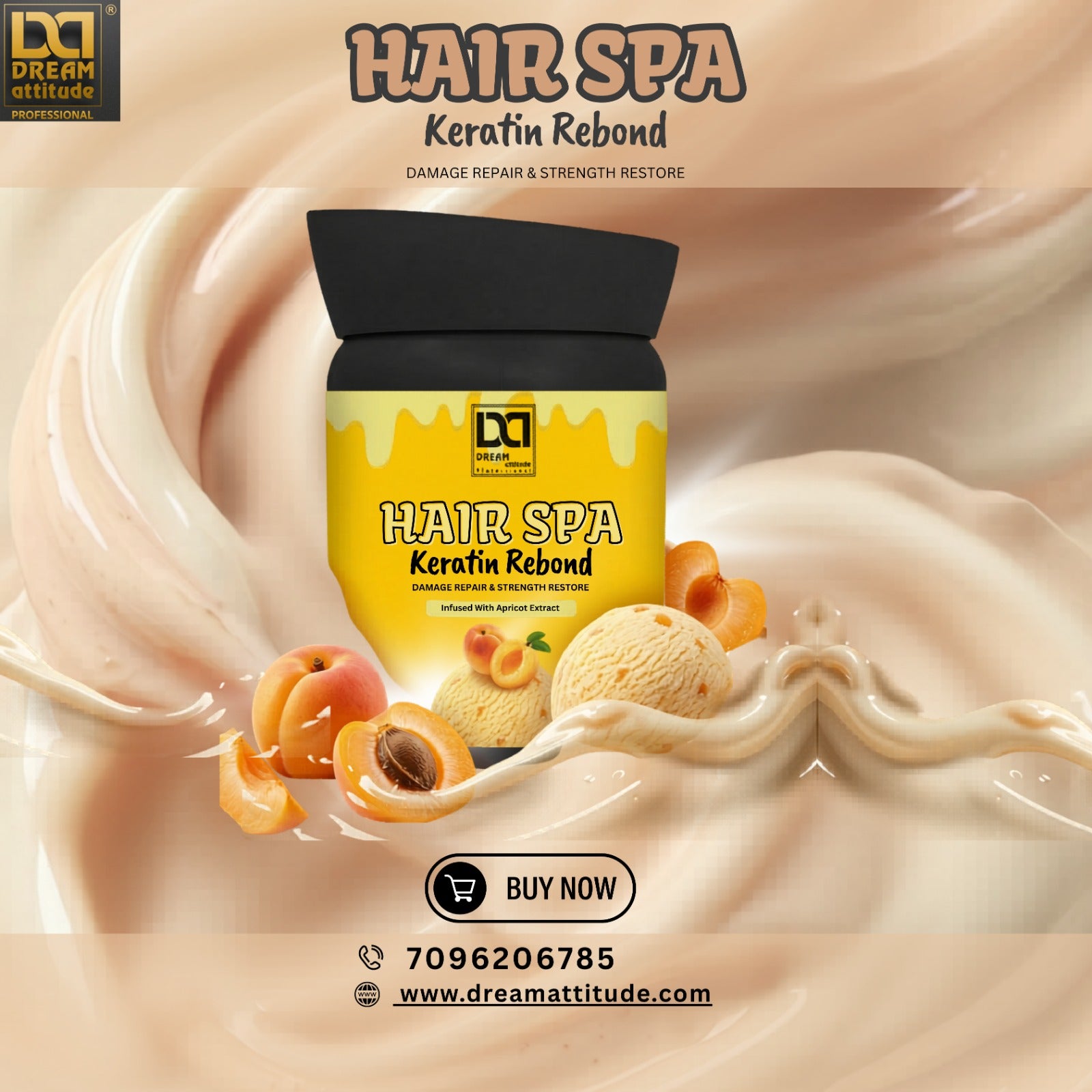 KERATIN REBOND HAIR SPA - Image 2 - DREAM Attitude